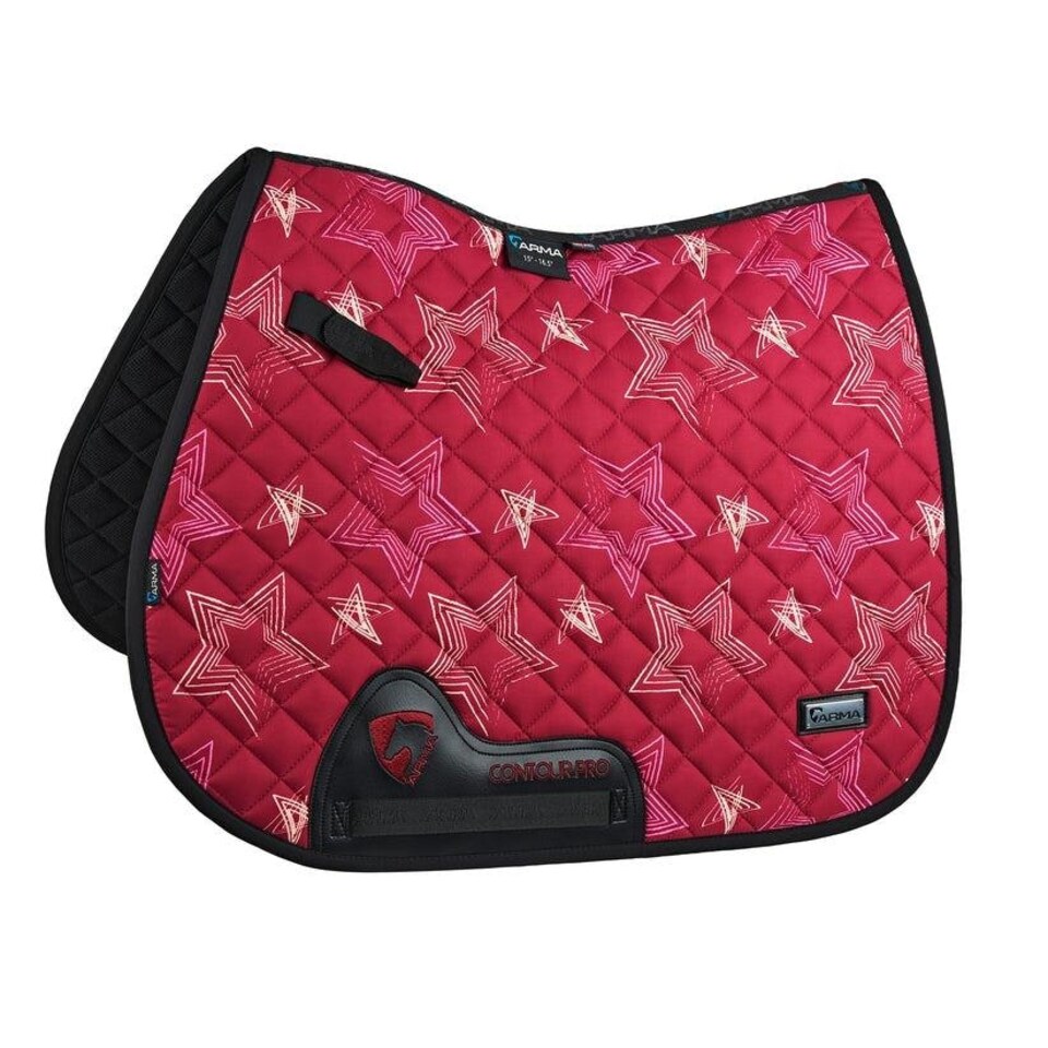 image 1 of Shires ARMA Hyde Park Saddlecloth - Young Rider N/A | Colour: Doodle
Size: 14 Inch