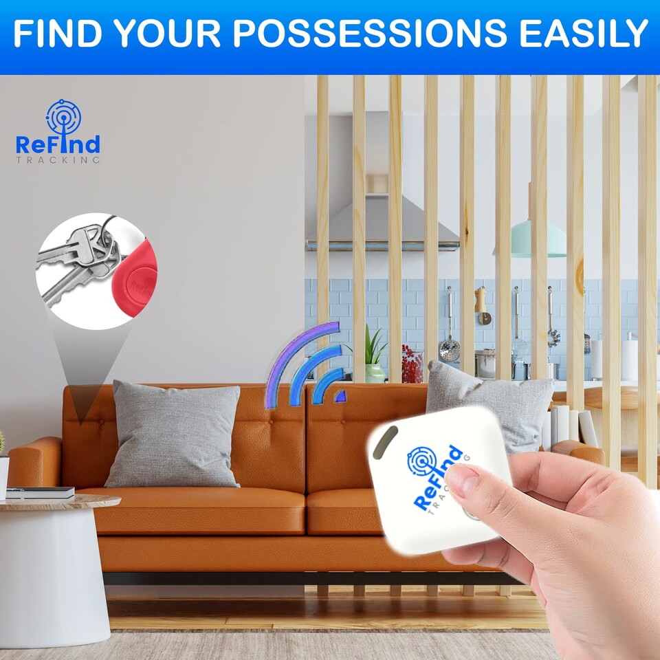 image 1 of R4 Smart Tracker for Android & iPhone Bluetooth 5.0 Samsung GPS AirTag
