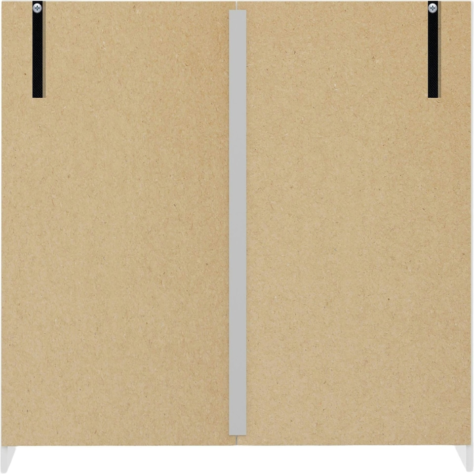image 1 of Denver 4 Drawer Chest White