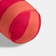 image 5 of OHS Stripe Garden Bolster Cushion Outdoor Filled Pillow Back Neck Support | Multi | Orange/Pink