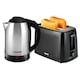 image 1 of GEEPAS Electric Kettle & 2 Slice Bread Toaster Kitchen Set