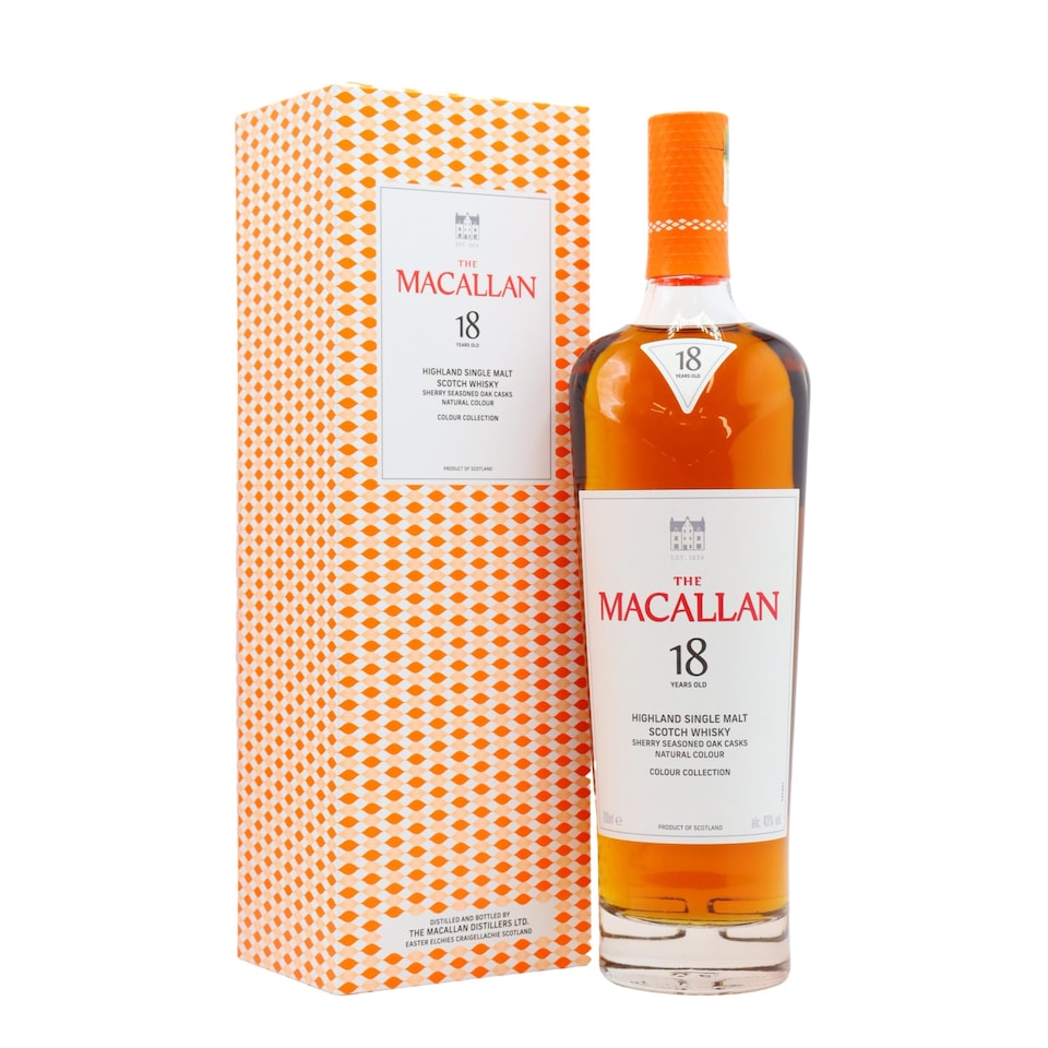 Macallan - The Colour Collection Single Malt Scotch 18 year old Whisky