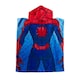 image 2 of Spider-Man Spider City Hooded Towel - Blue/Red/Black - One Size Blue | One size
