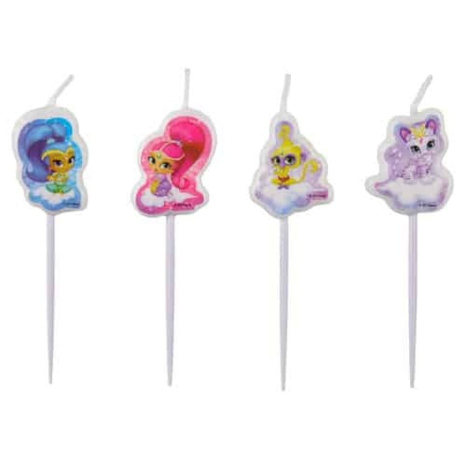 Shimmer And Shine Mini Candles - Pack of 4