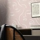 image 1 of Belle Wallpaper in Blush Pink Multi