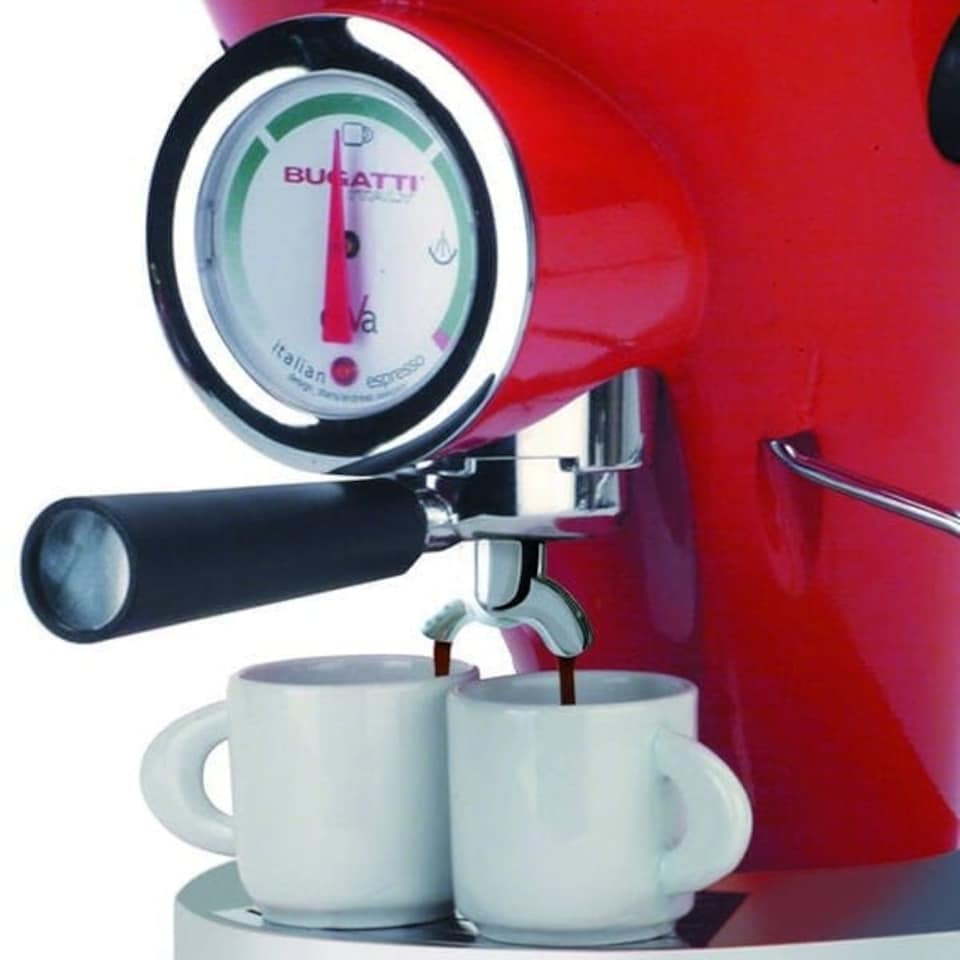 image 1 of Bugatti Diva Coffee Machine Red