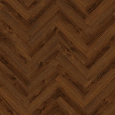 Cherokee Wood Effect Glue Down Luxury Vinyl Tile-Herringbone(2.5mm LVT) For Domestic & Commercial Use | Brown | Cherokee Oak | Planks per Pack: 22 | Coverage per Pack: 1.38m² | 1