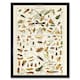 image 1 of Millot Encyclopedia Page Insects Dragonfly 12x16" Framed Wall Art Print