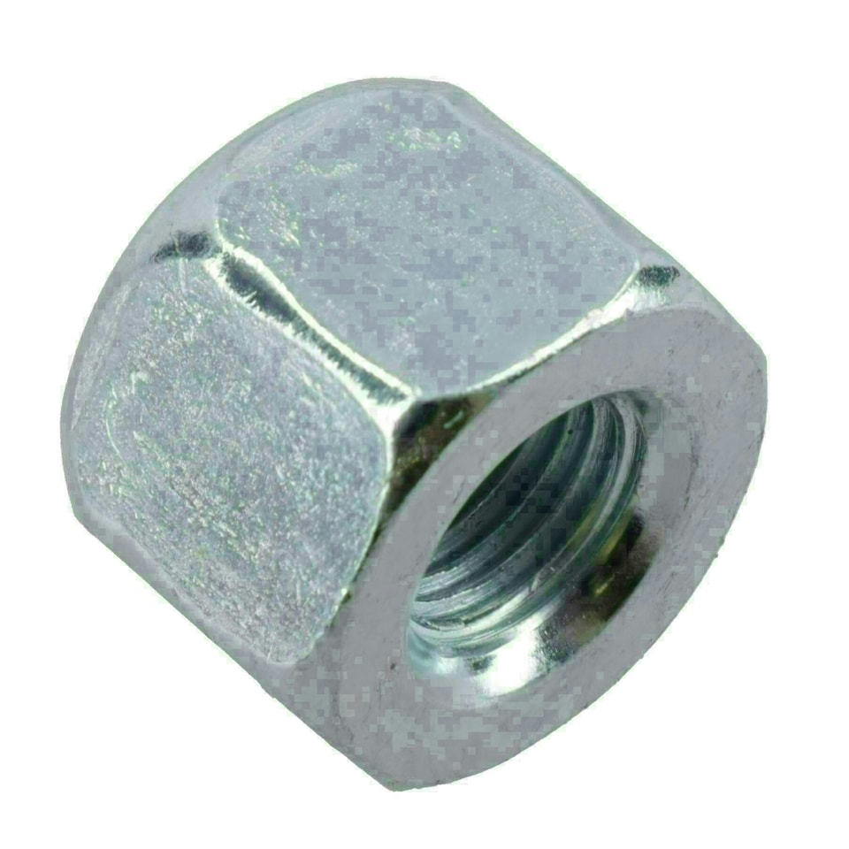 image 1 of Pack of 8 3/8" UNF Wheel Nuts Nut For Trailer Suspension Hubs