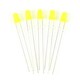 image 2 of Gaugemaster Electric Yellow 3mm 12v LEDs (5) - Use GM76 Resistors