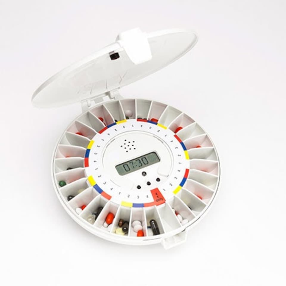 image 1 of Pivotell® Mk3-24 Automatic Pill Dispenser with 24 Alarms - Enhanced Security & Advanced Technology Trusted by the NHS