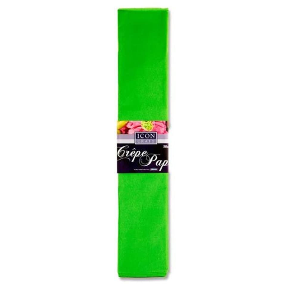 image 1 of Pack of 10 Assorted 50cm x 2m Crepe Paper by Icon Craft