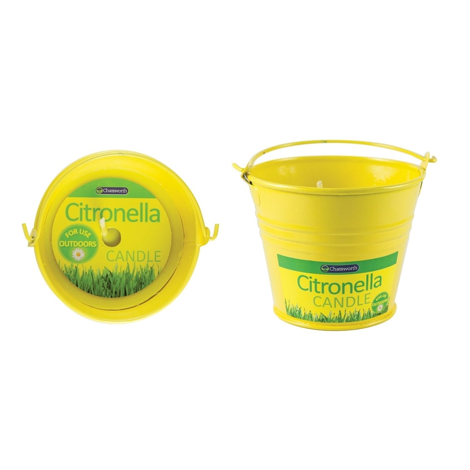 image 1 of Citronella Metal Bucket Candle