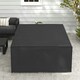 image 8 of Outsunny Garden Furniture Cover Outdoor Waterproof Rattan Set Rain Protection Black | Black