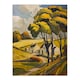 image 3 of Cotswolds Cottages Countryside English Black Framed Wall Art Print A4