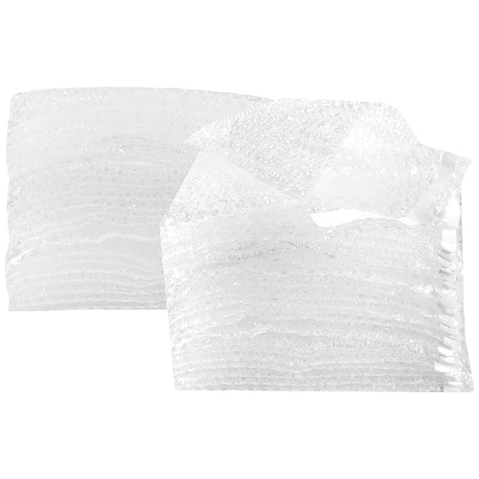 image 1 of 1000 x BP7 (380 x 435mm) Clear Plastic Plain Self Seal Bubble Pouches Mailing Shipping Bags Clear | One Size