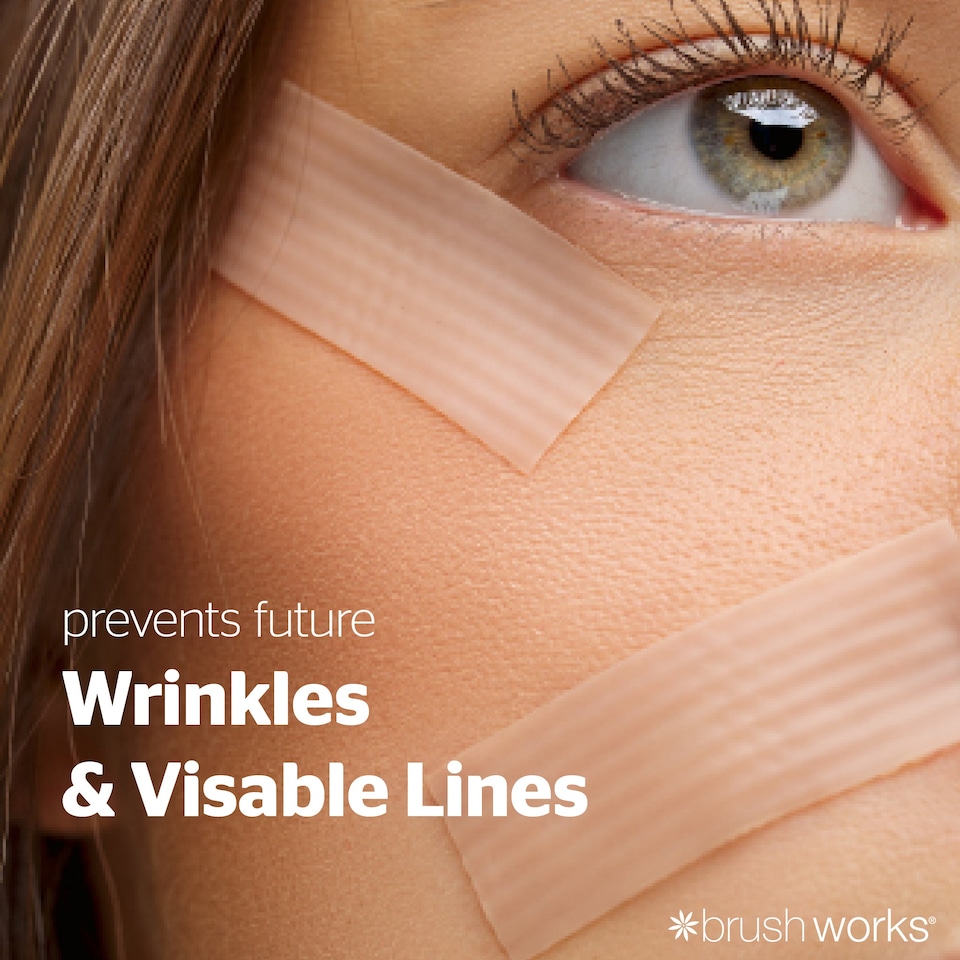 image 1 of Brushworks Silicone Face Tape 1.5 m Customisable Overnight Tape | Clear