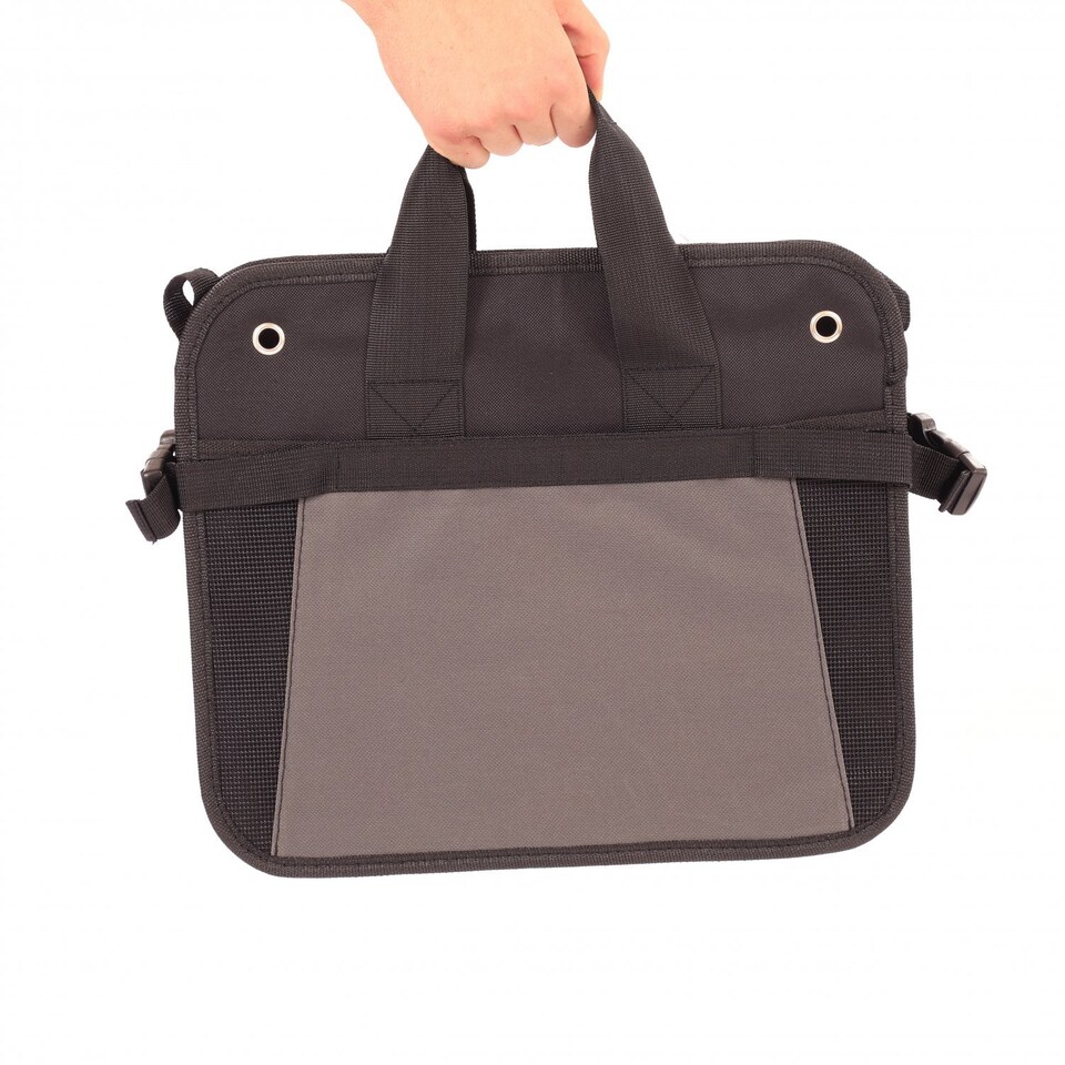 image 1 of Foldable Folding Car Boot Storage Organiser Tidy Bag Box | Grey