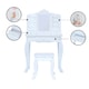 image 4 of Teamson Kids Little Princess Anna Medium Play Vanity, White