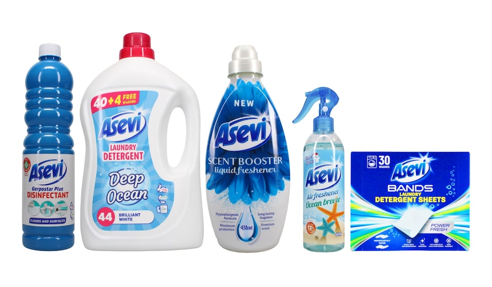 image 1 of Asevi Spanish Cleaning Blue Bundle