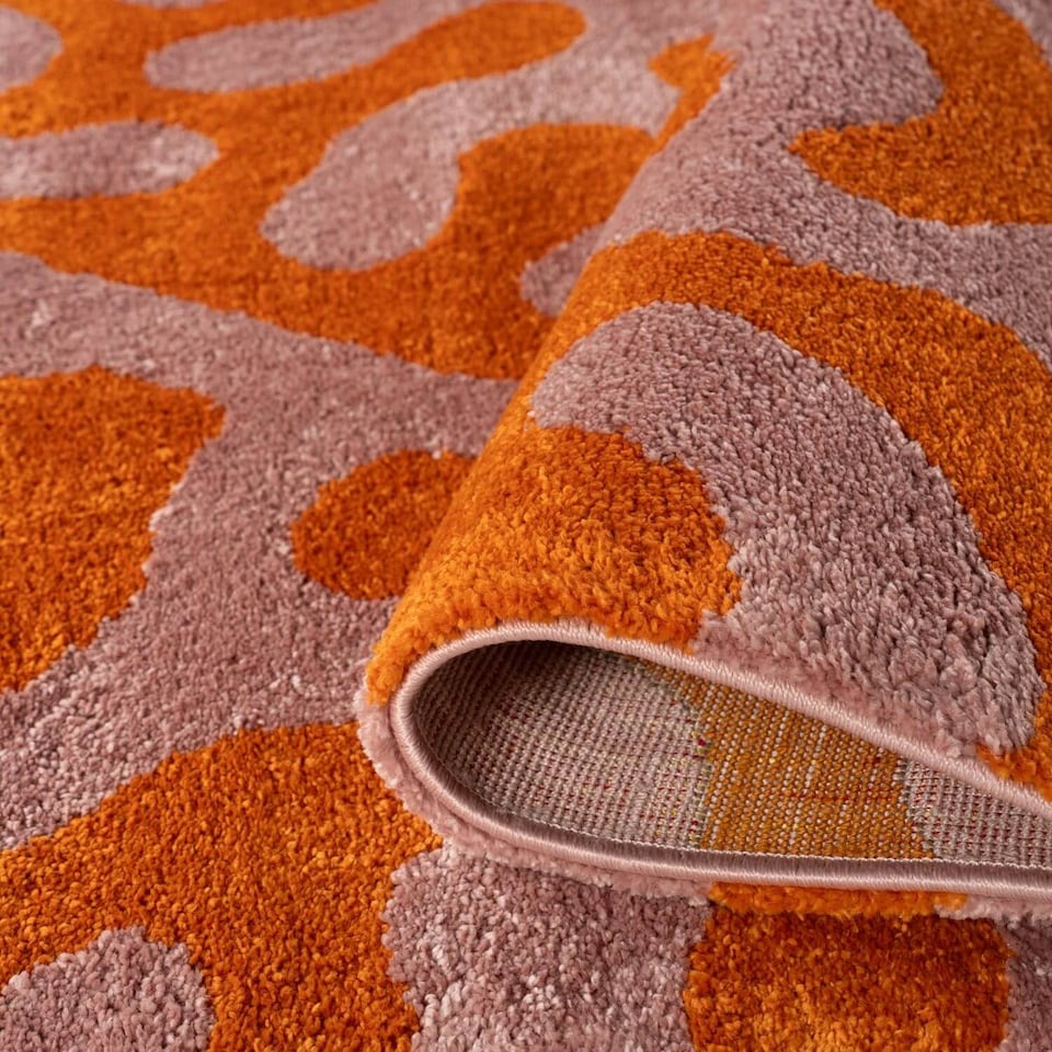 image 1 of The Rugs Joli Collection Abstract Pattern Soft and Dense Pile Living Room and Bedroom Floor Rug
