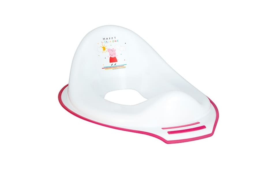 image 1 of Peppa Pig Pink Non Slip Potty, Training Seat and Step Stool
