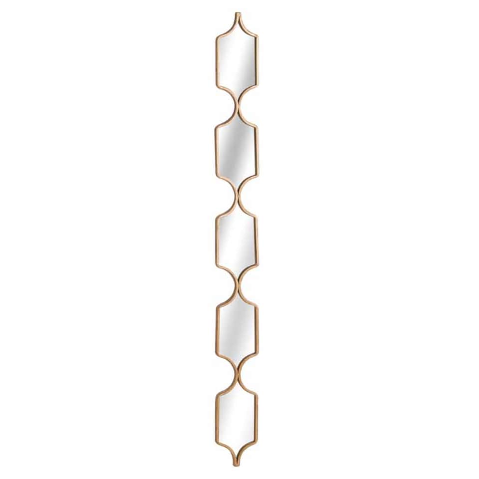 image 1 of Square Decorative Hanging Collage Mirror - Metal - Glass - L2 x W14 x H145 cm - Gold | Gold