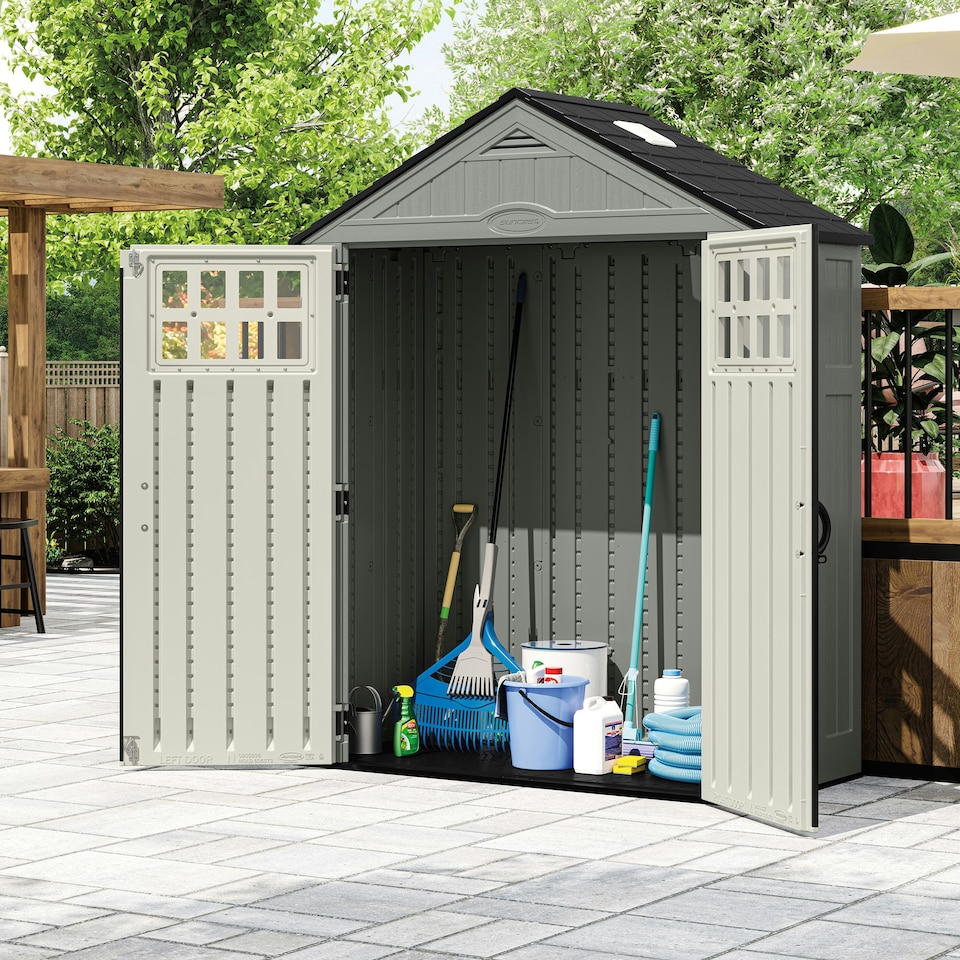 image 1 of Suncast Everett Shed 6x3 | Cream