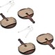 image 1 of AWE Set x 2 Semi Metallic Disc Brake Pads Compatible with Avid BB5