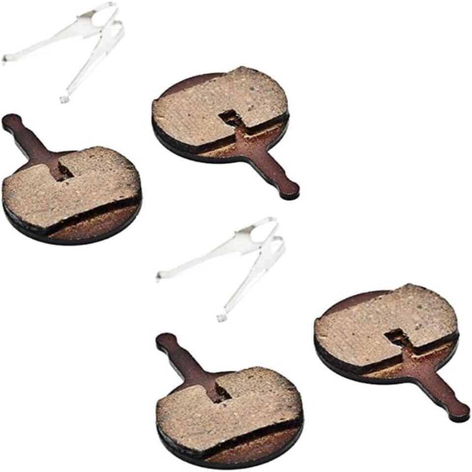 image 1 of AWE Set x 2 Semi Metallic Disc Brake Pads Compatible with Avid BB5