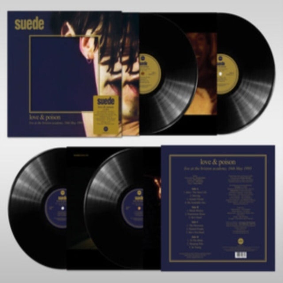 Suede LP Vinyl Record - Love And Poison