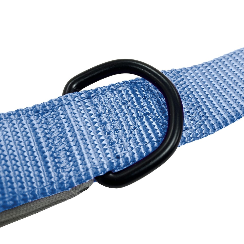 image 1 of HugglePets Padded Nylon Weatherproof Dog Lead Blue