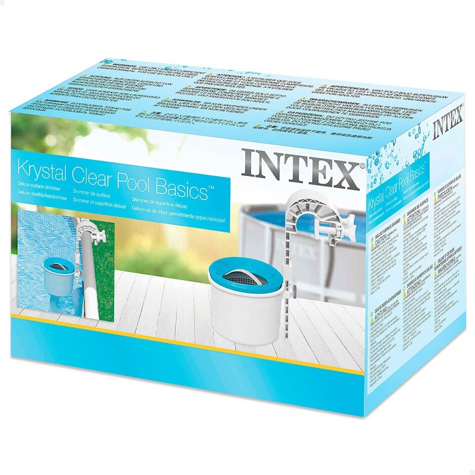 image 1 of Pool Skimmer For Large and Small Pool - Blue