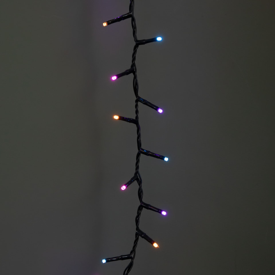 image 1 of 6m 240 LED TreeBrights Multi-Action Christmas String Lights with Timer in Rainbow