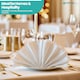 image 8 of 1pc Polyester Table Napkins, Wrinkle-Resistant Cloth Napkin - 20 Inch