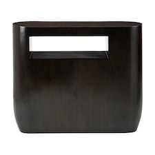 Gabelle Oblong Console Table Brown