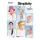 image 1 of Simplicity 9491 Paper Sewing Pattern – Women’s Headwear, Size A (S–M–L), Easy