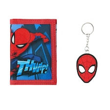 Spider-Man Thwip Touch Fastening Wallet Set - Multicoloured - One Size
