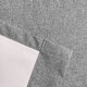 image 4 of Dallas Grey Blackout Curtains 90 x 72 inch (229 x 183 cm) Pencil Pleat 100% Blackout Thermal Noise Reducing Curtains for Bedroom and Living Room