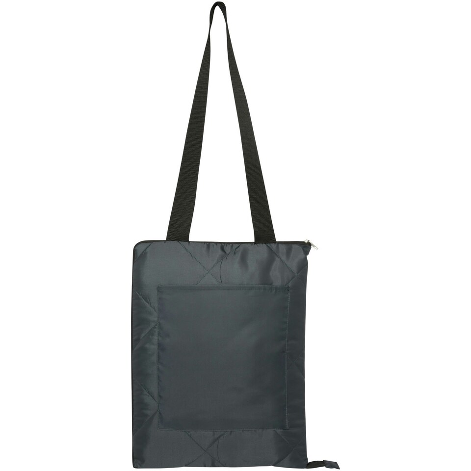 image 1 of Clary Recycled Polyester Picnic Blanket - Grey - One Size