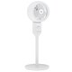 image 1 of HOMCOM 9 Inch Air Circulator Fan 70 Degree Oscillation Carry Handle White