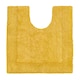image 2 of Heavyweight Reversible Pedestal Toilet Mat - Mustard