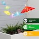 image 3 of Gardenwize 2m Solar Cocktail Umbrella String Lights Outdoor | Multi