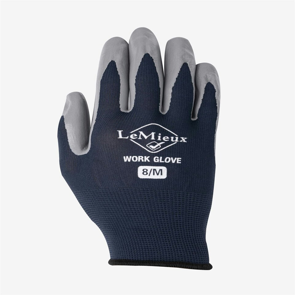 LeMieux Work Gloves Blue | Medium