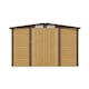 image 1 of Living and Home Outdoor Storage Shed - Natrual Wood Brown  190 x 131 x 187cm