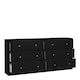 image 5 of May Chest of 6 Drawers (3+3) in Black