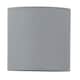 image 2 of Chrome Two Ball Table Lamp with Grey Cotton Shade Chrome | Grey