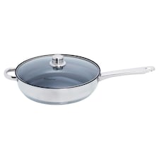 Buckingham Deep Sauté Frying Pan Stainless Steel 28 cm Non-Stick