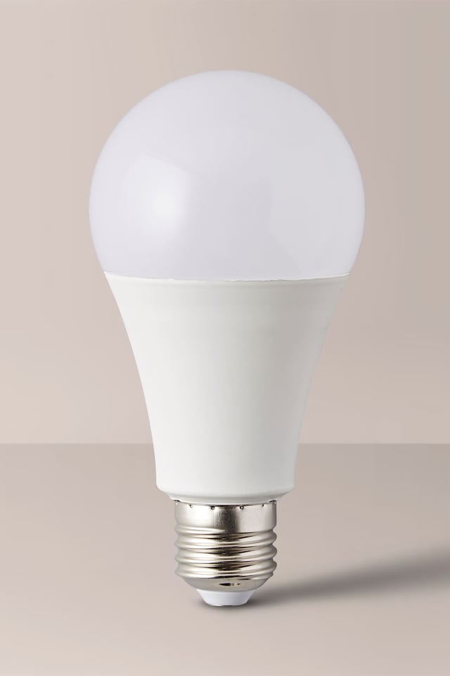 image 1 of ValueLights E27 Pack of 8 15W Standard Cool White LED Bulbs | White | Cool White