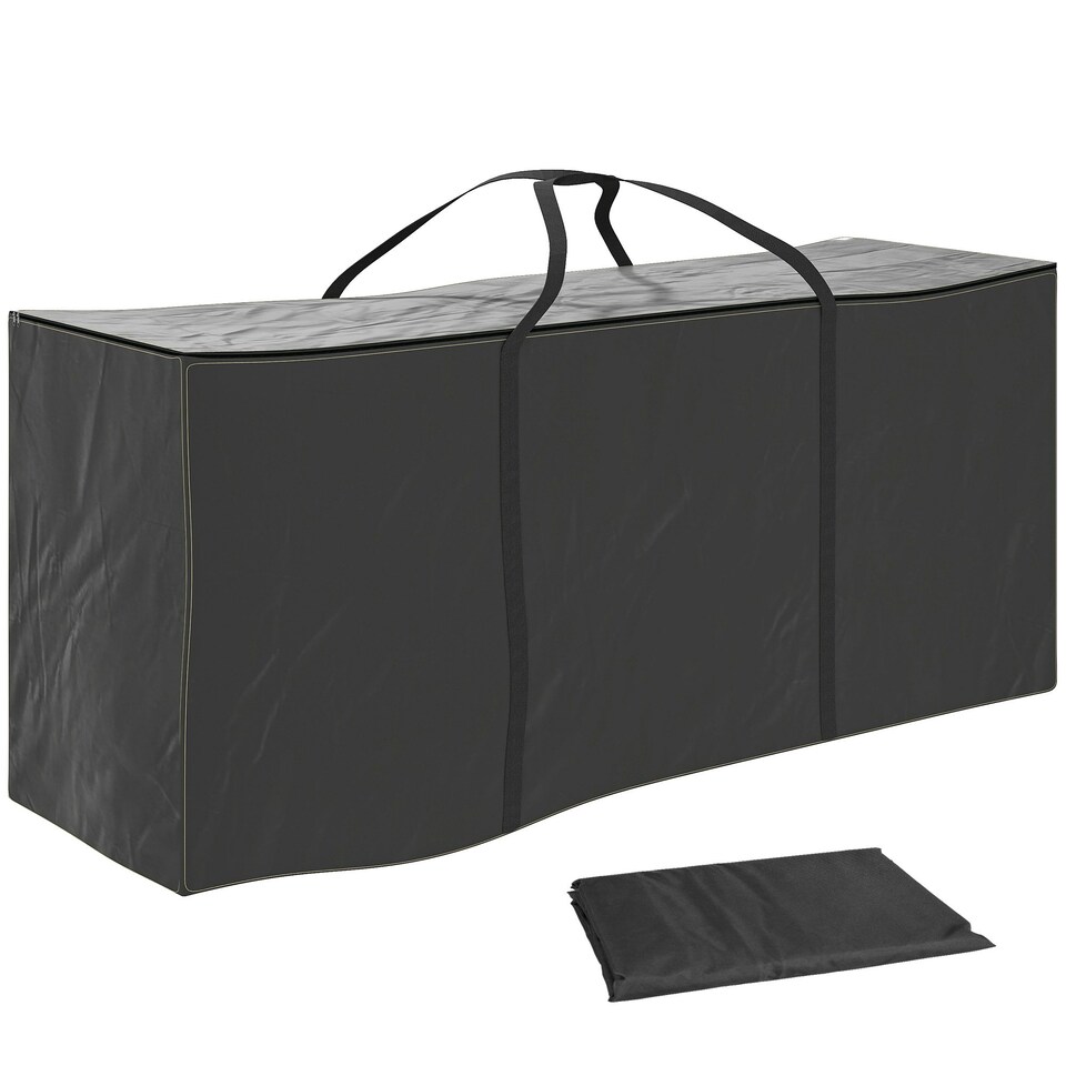 image 1 of Outsunny 720 L Garden Furniture Cushion Storage Bag, 600D Oxford Fabric